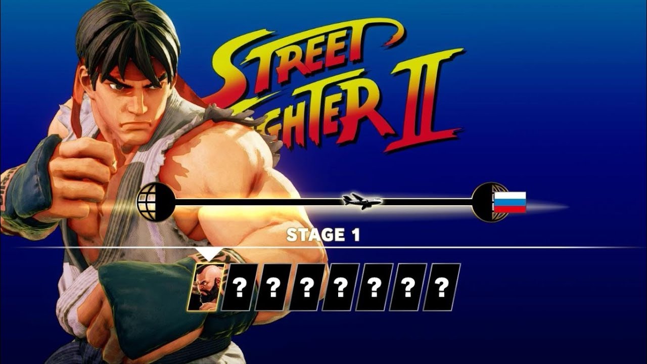 SFV AE - Ryu Arcade Mode (Full) [Street Fighter 2 Path]