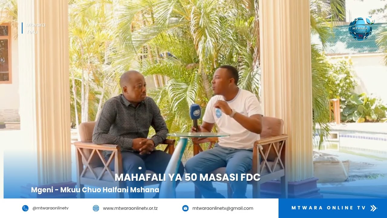 MASASI FDC MTWARA WAJIPANGA KUSHEREHEKEA MAHAFALI YA 50 TANGU KUANZISHWA CHUO - MKUU WA CHUO MSHANA 