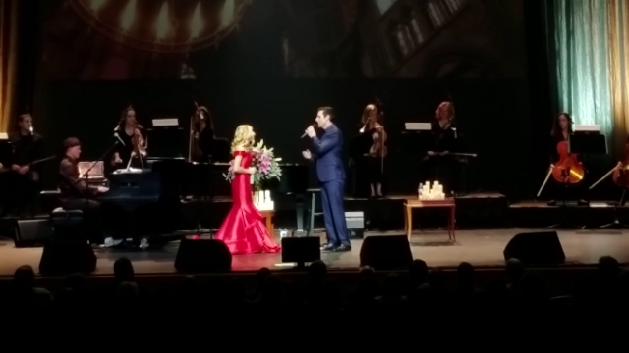 Chris Mann & Jackie Evancho -  All I Ask of You (from The Phantom of the Opera, Live)