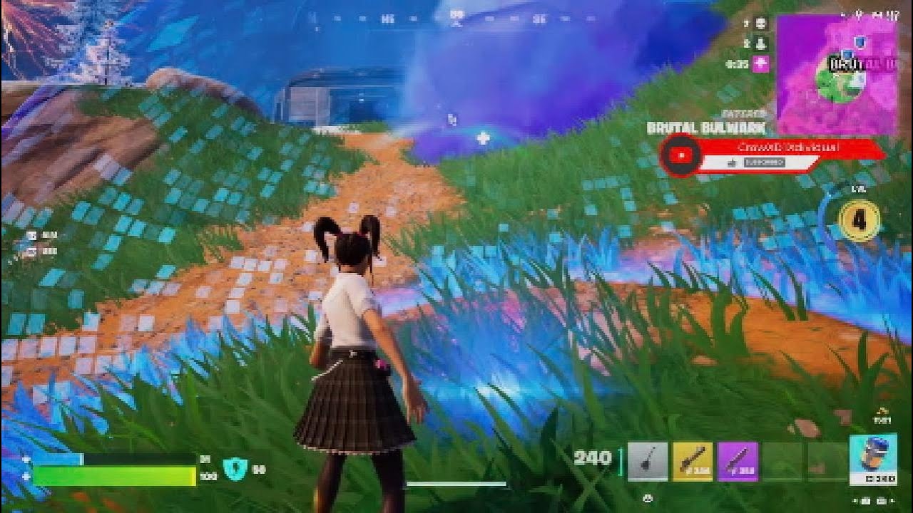 Late night Sweat Test🎸School girl CLUTCH A+ |Fortnite Gameplay
