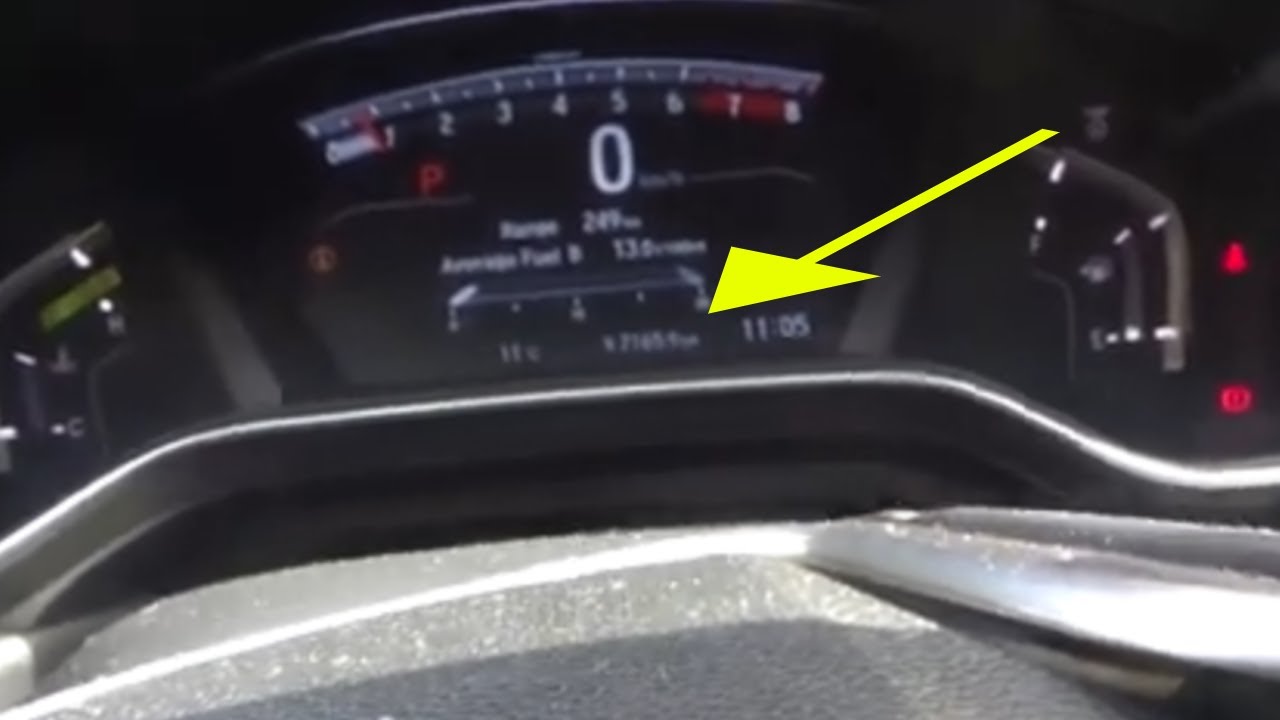 Как сбросить показания одометра на Honda CR-V &mdash; простое руководство