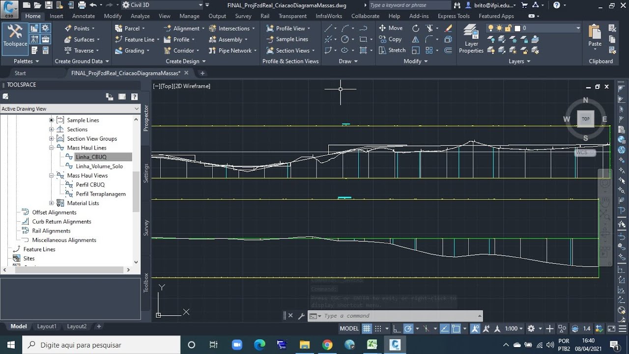 IAE II C3D - VideoAula13 - Criação de digrama de massas