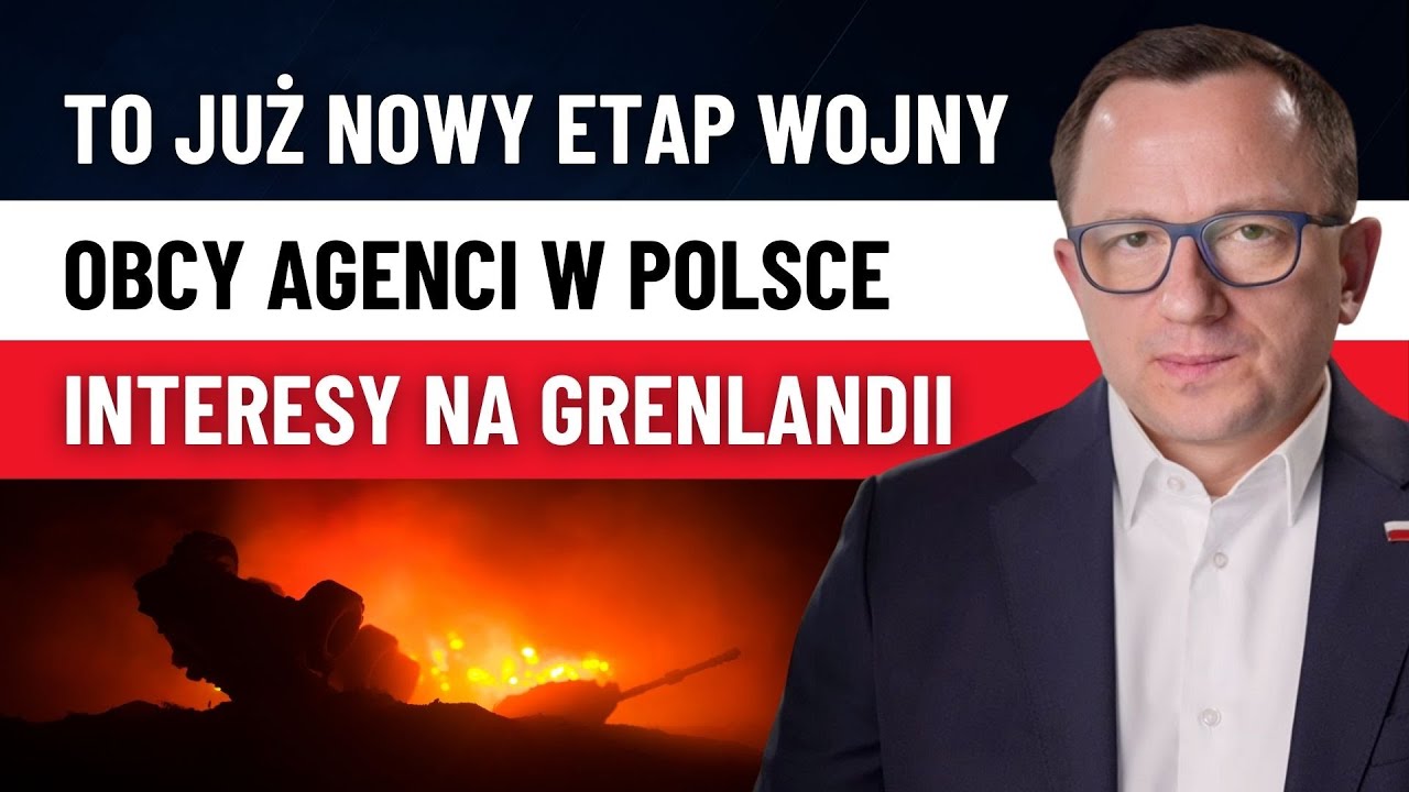 Rosja Uderza w Pociąg Osobowy, w Polsce Agenci i Gaz dla Ukrainy, a na Grenlandii Miliarderzy!