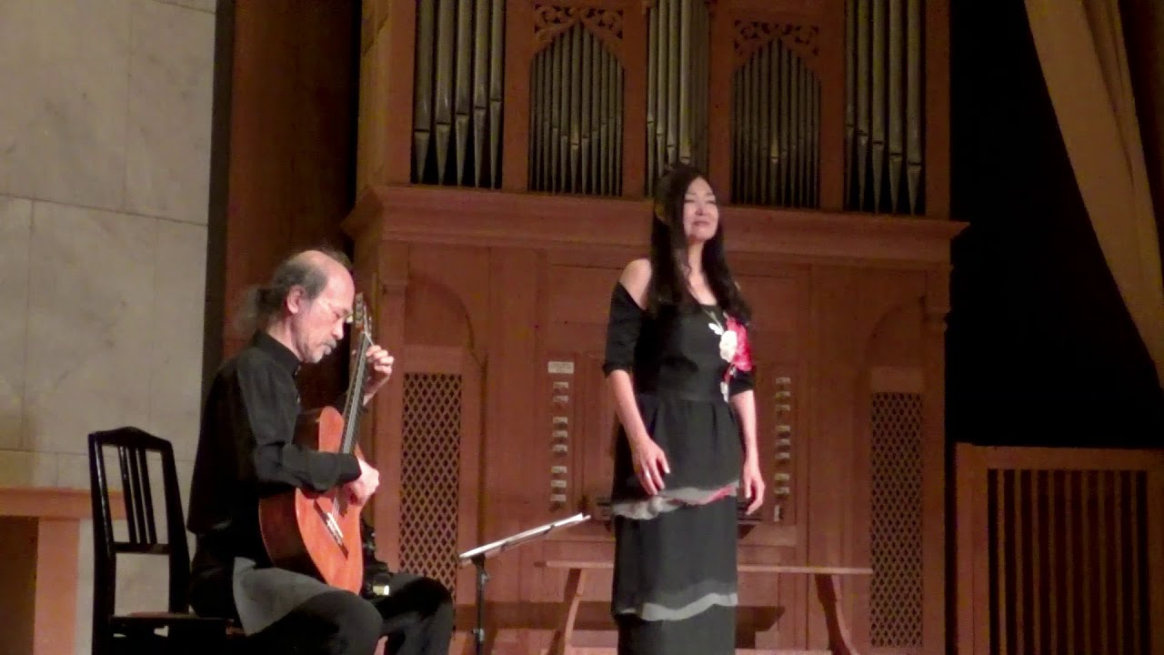 F.Shubert: An die Musik 楽に寄す～大城みほsop.&大谷環guitar