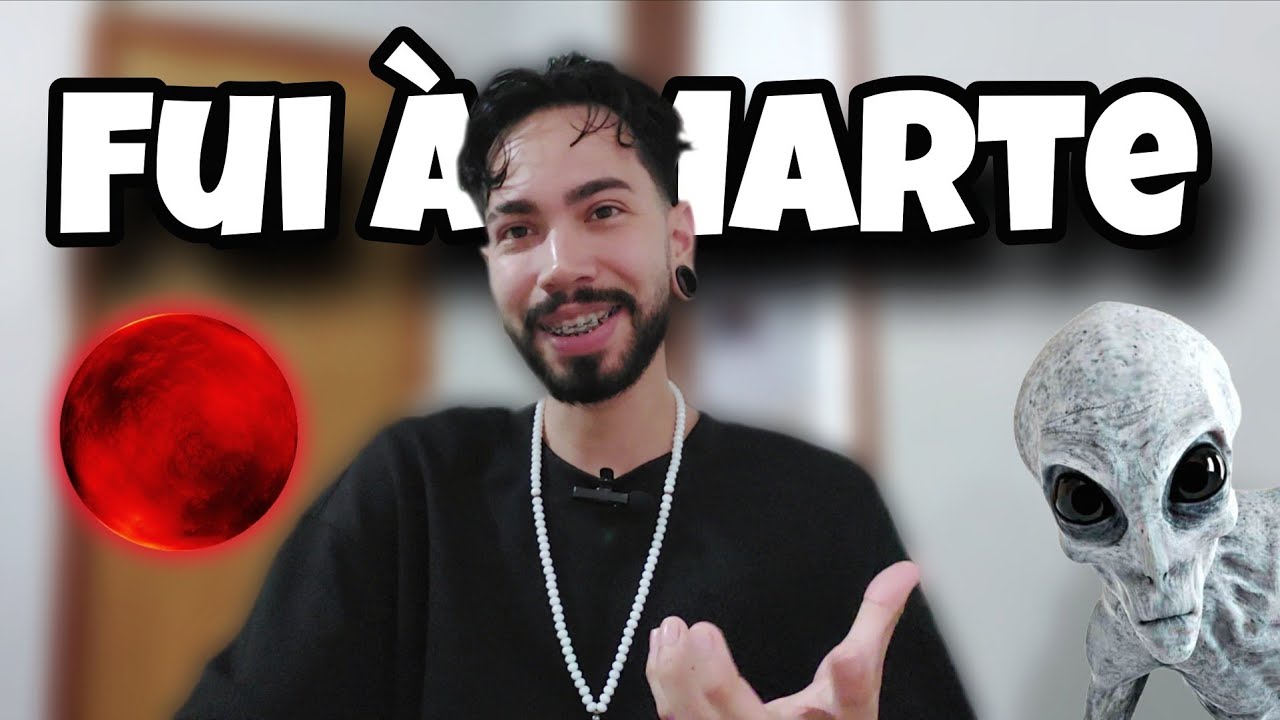 FUI À MARTE EM VIAGEM ASTRAL- Minha inesquecivel viagem à marte e contato extraterrestre.