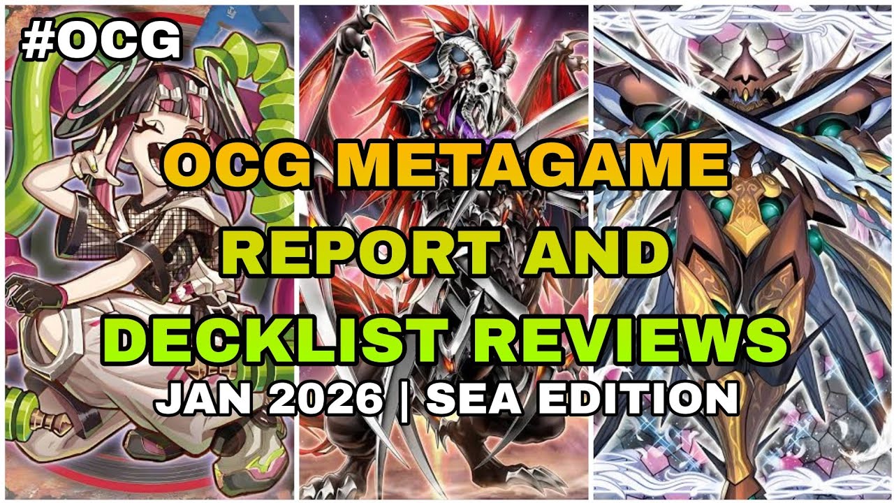 Yu-Gi-Oh! — Обзор метагейма OCG и списки колод в январском выпуске для Юго-Восточной Азии.