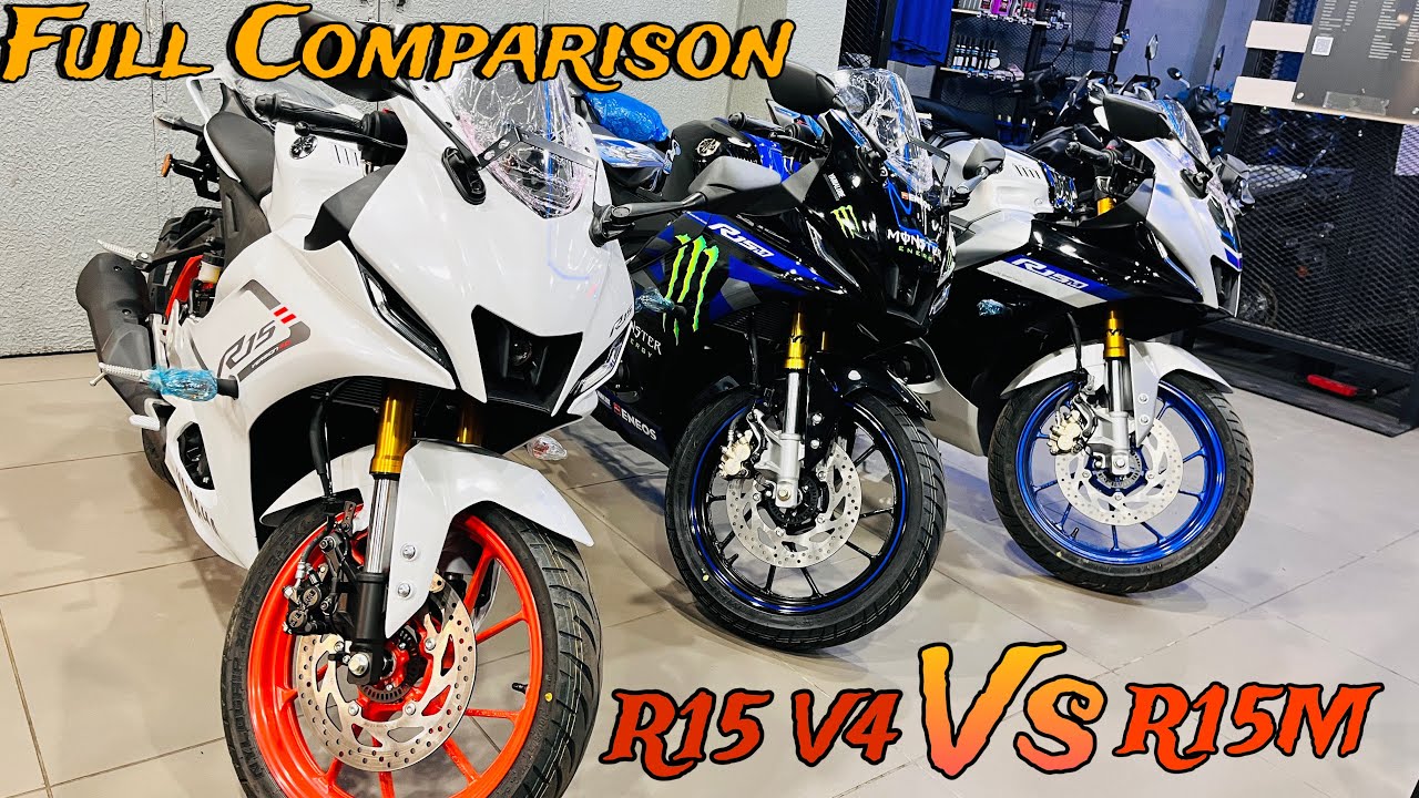 2024 YAMAHA R15M vs R15 V4 QUICK COMPARISON | WHICH ONE YOU SHOULD BUY??