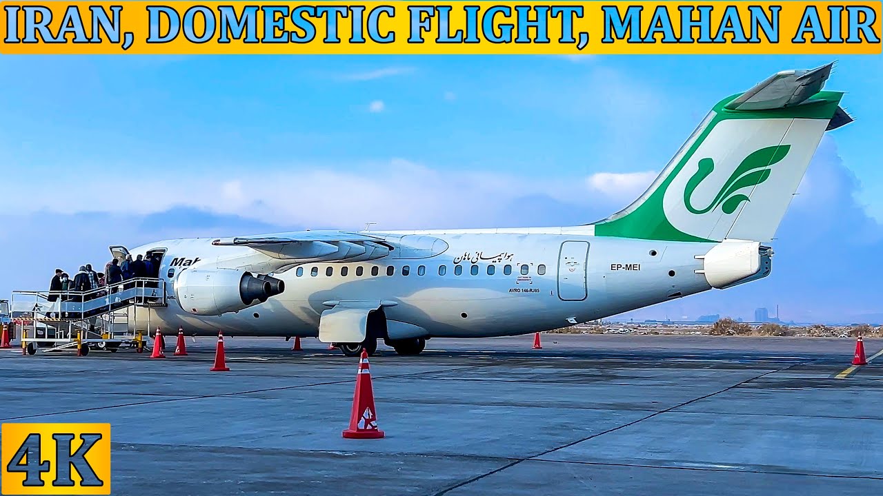 Mahan Air RJ85 In‑Flight: Rare Report on Kerman → Tehran Route