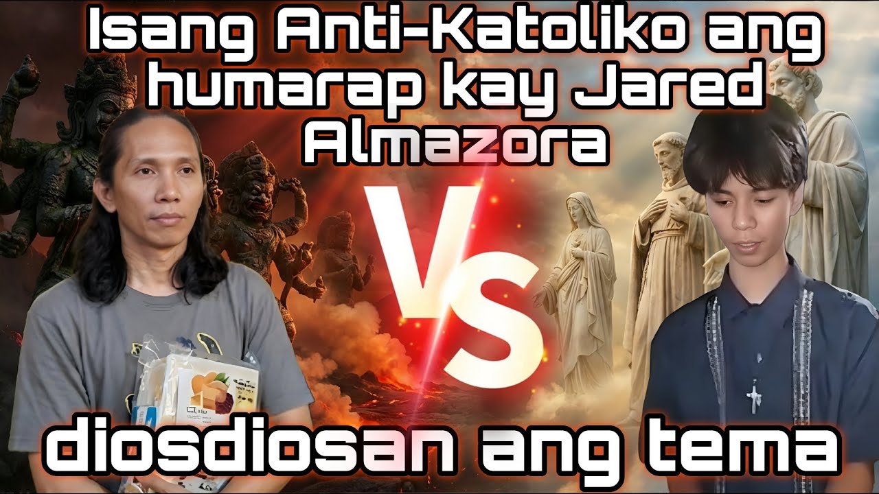 Anti-Catholic hinarap si Bro JARED Almazora in PUBLIC FORUM