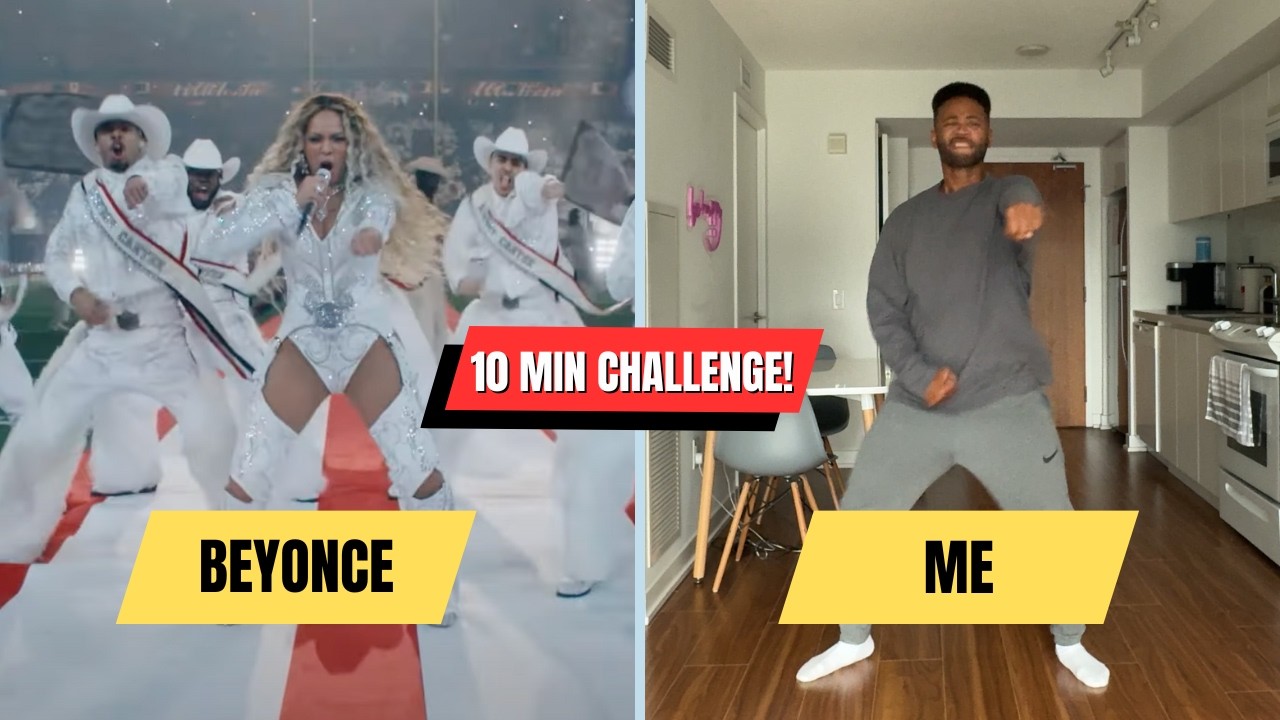 Let’s Learn Beyoncé’s NFL Halftime Show Dance in 10mins!