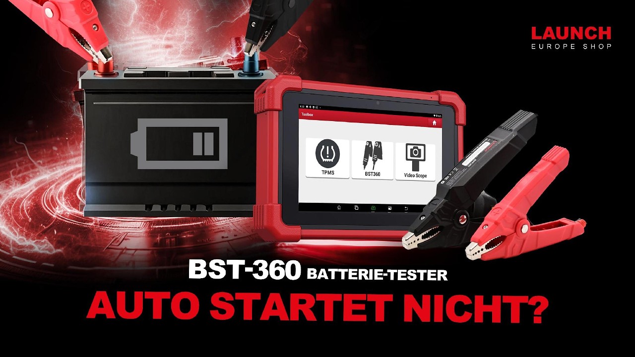 🔋 Autobatterie testen in Sekunden – LAUNCH BST-360 Batterietester