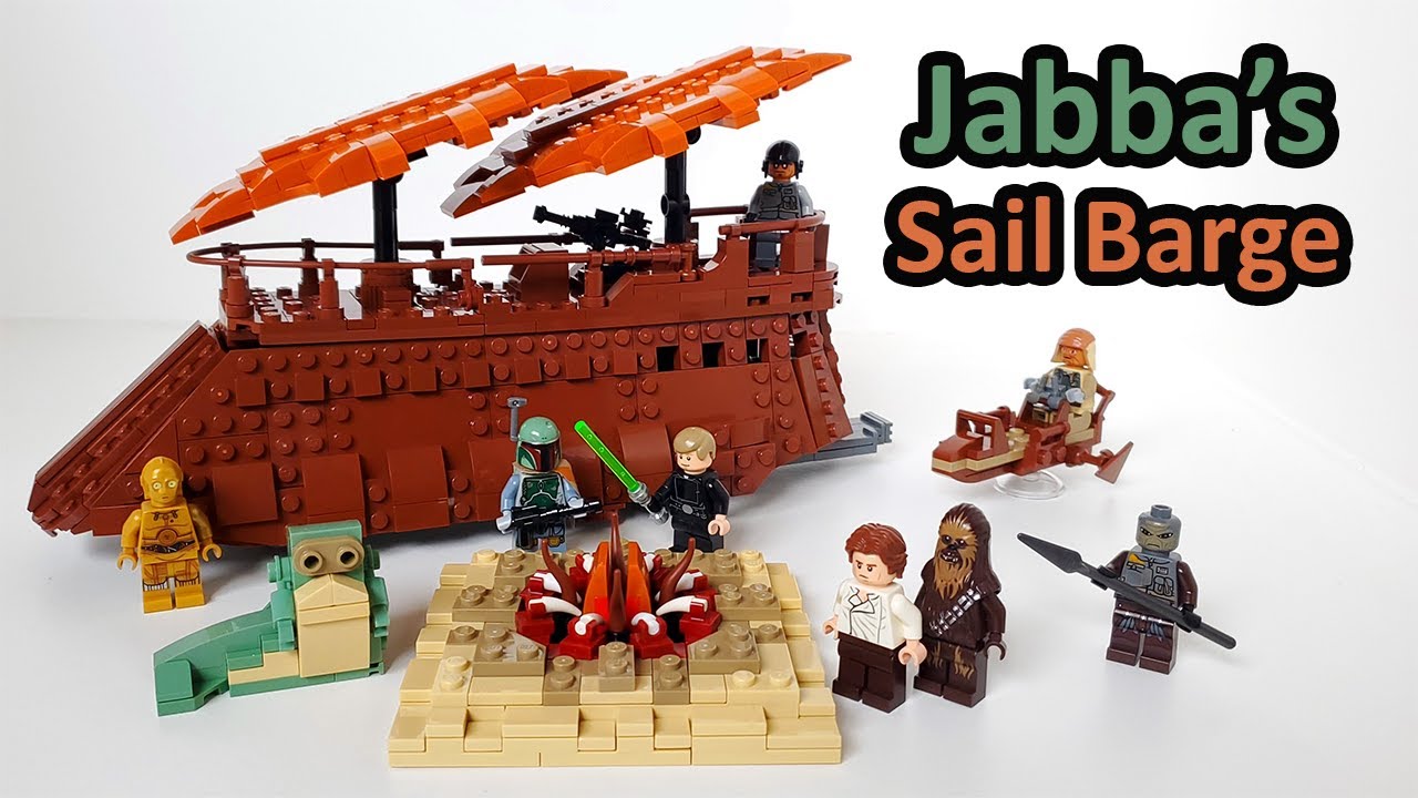LEGO Star Wars Jabba's Sail Barge MOC | Building Instructions