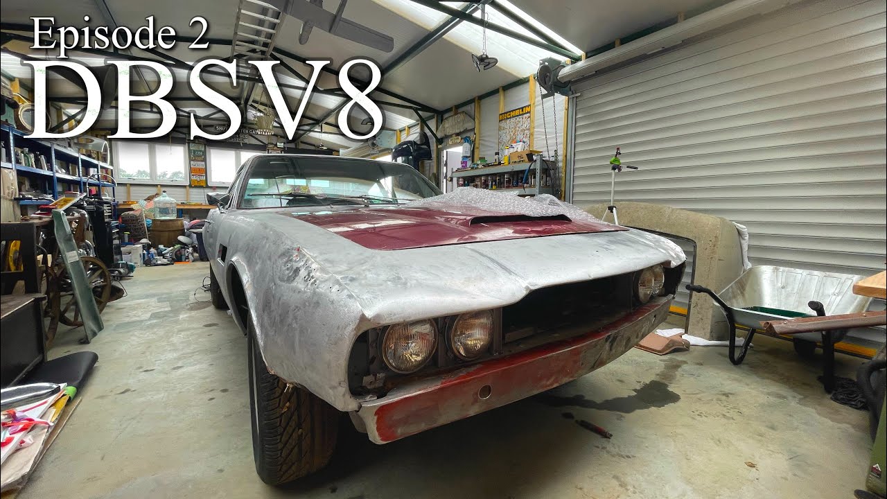 Abandoned Aston Martin DBSV8 | Metal Work & New Parts | Episode 2