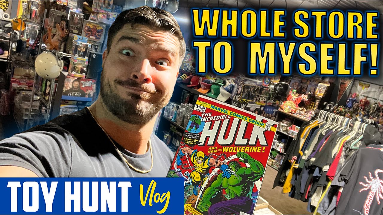 WHOLE TOY STORE TO MYSELF • Toy Hunt Vlog