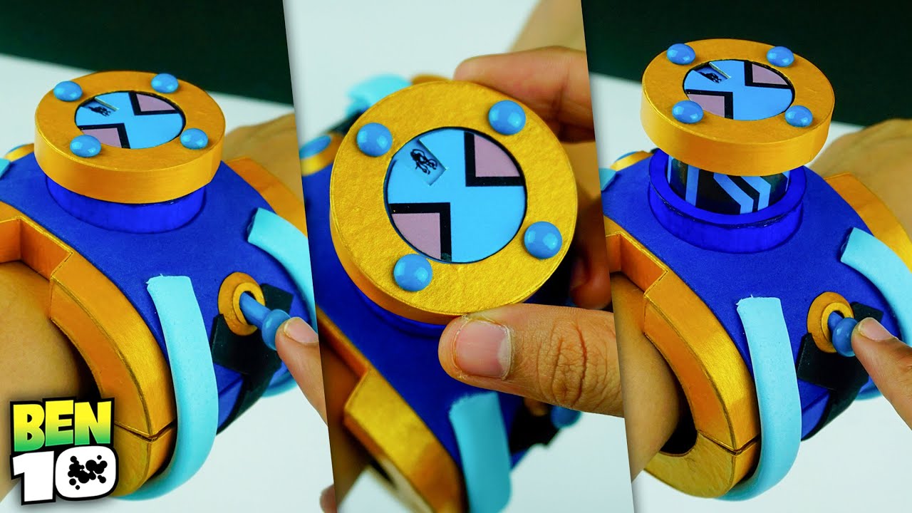 Как сделать BEN 23 OMNITRIX + бесплатный шаблон! Потрясающие функциональные часы BEN 10 с иноплан...
