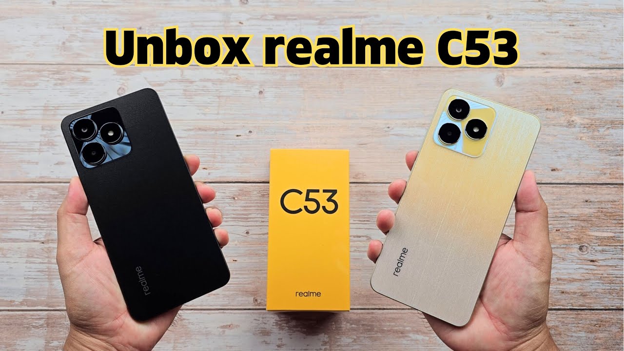 แกะกล่อง + พรีวิว realme C53 ตัวเครื่องอย่างหรู ดีไซน์บางเฉียบ