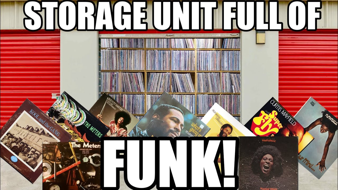 Retired DJ’s Lifetime Funk Vinyl Collection Found in Storage Unit!