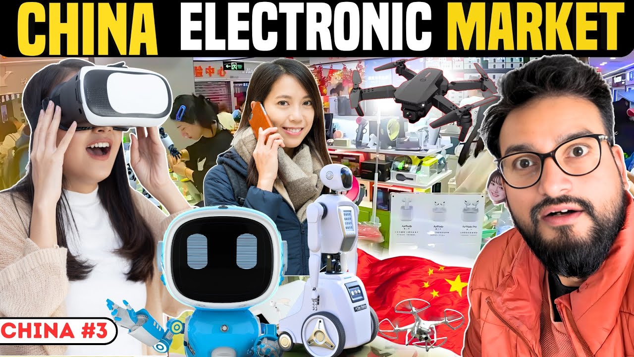 World's Biggest Electronic Market In Shenzhen, China 🇨🇳 चीन का सबसे बड़ा इलेक्ट्रॉनिक बाज़ार