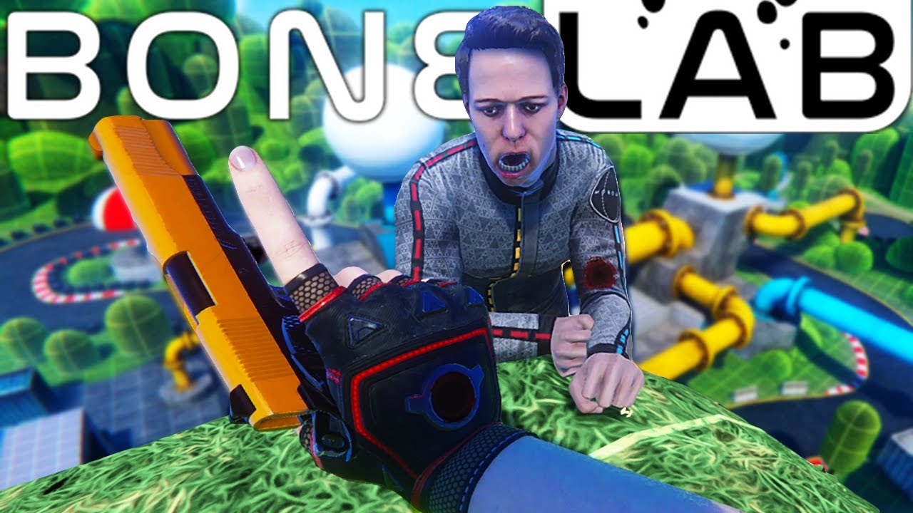 HIDE and SEEK vs 5 VR YOUTUBERS (Bonelab VR)