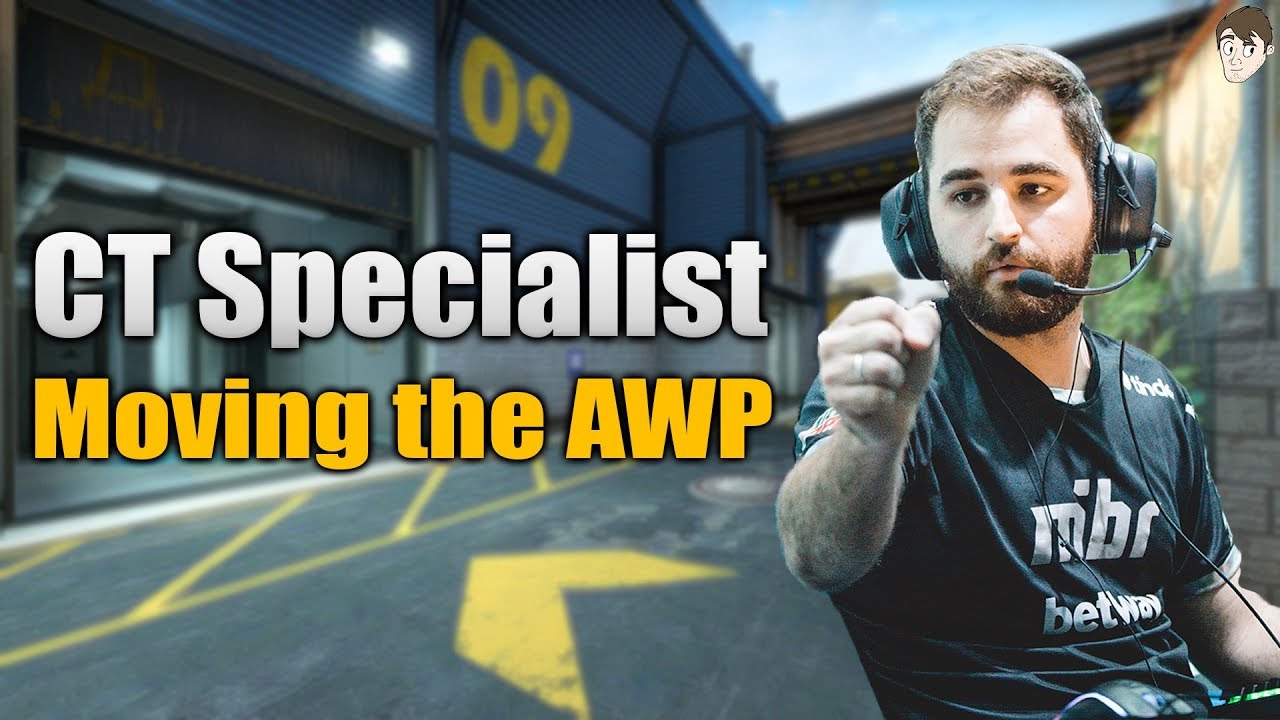 CT Specialist: Fallen's Constantly Moving AWP on Train