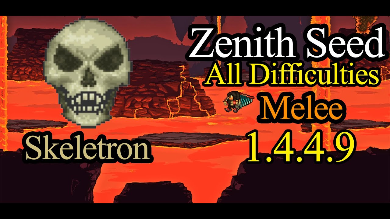 Zenith Seed Skeletron | Melee | Post EoW Gear | All Difficulties