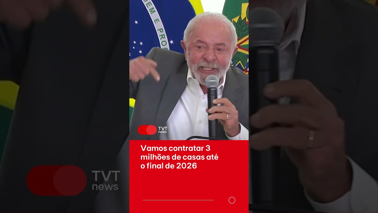 Vamos contratar 3 milh&otilde;es de casas at&eacute; o final de 2026