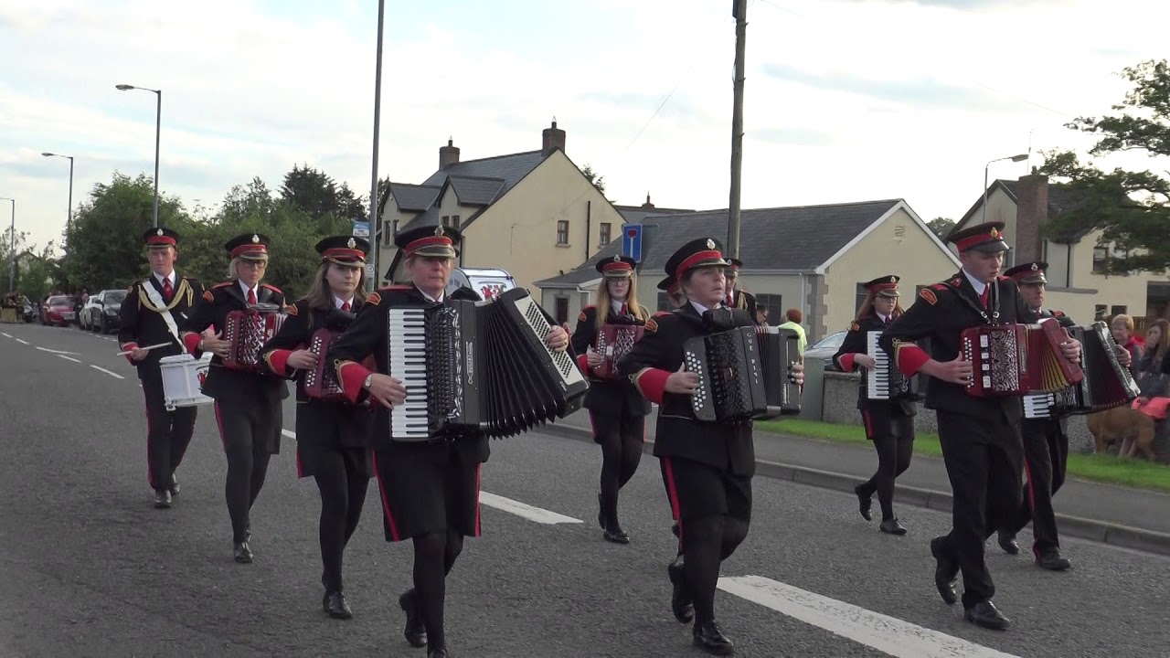 Pride Of The Birches Accordion Band @ Ballinamallard Accordion 2018