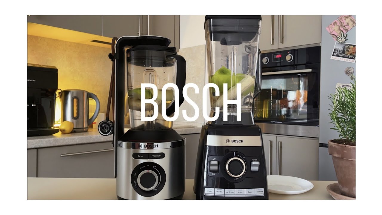 Блендер Bosch VitaBoost-1600w. Bosch VitaMaxx-1000w. Домашний обзор. Как выбрать блендер.