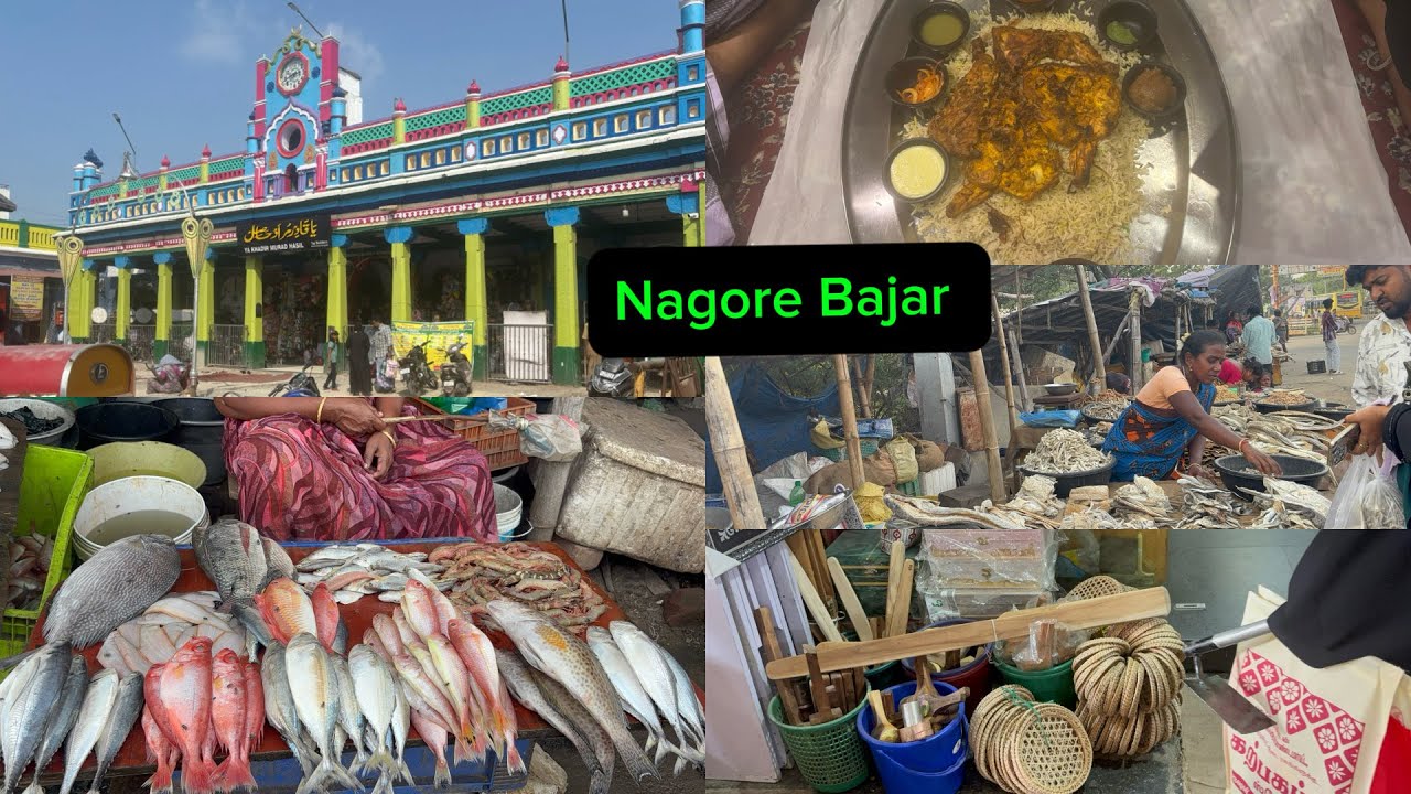 Ethir paakama Pona trip🥰Nagore bajar #travelvlog #mandhirice #foodforfoodies nagore dharga #trending