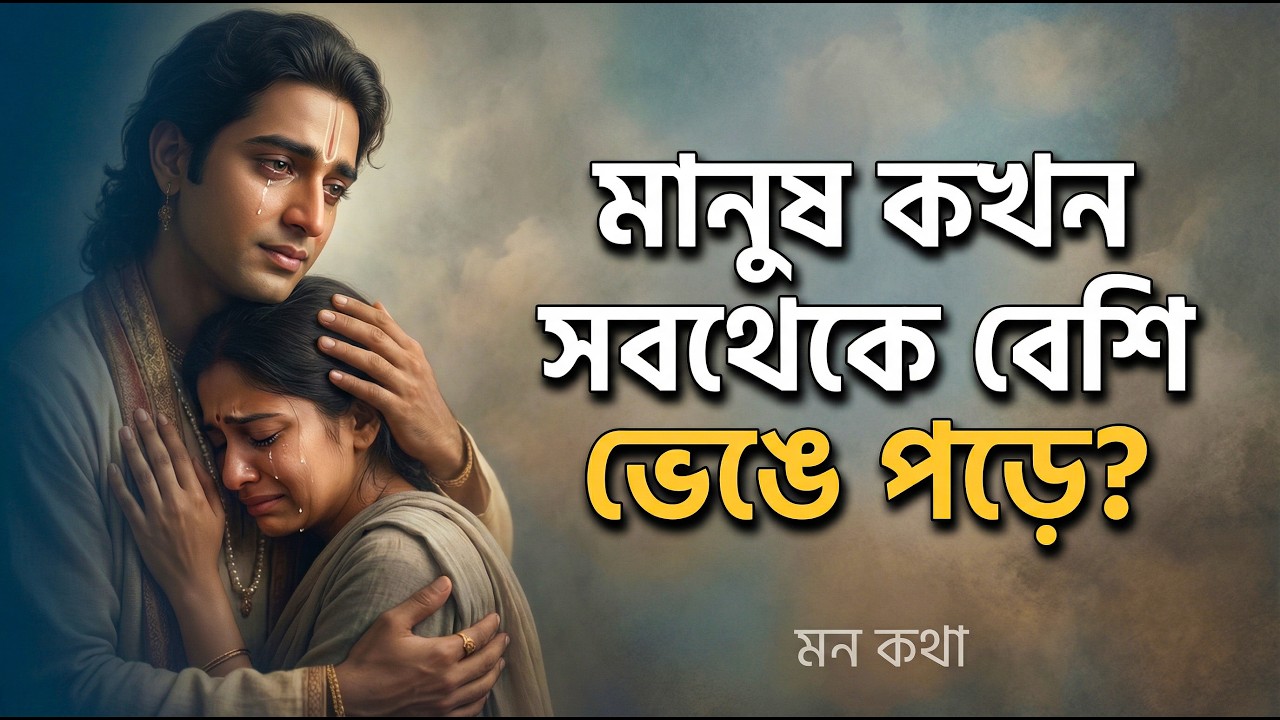 মানুষ কখন সবথেকে বেশি ভেঙ্গে পড়ে ? যে আঘাত মানুষকে ভেতর থেকে শেষ করে দেয় |