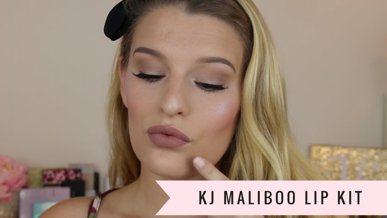 Kylie Cosmetics Maliboo Lip Kit Review & Demo