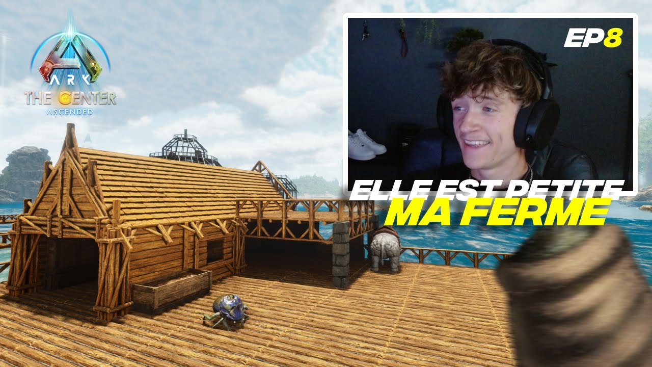 Je BUILD une FERME à ENGRAIS !!! THE CENTER - ARK Survival  Ascended EP8