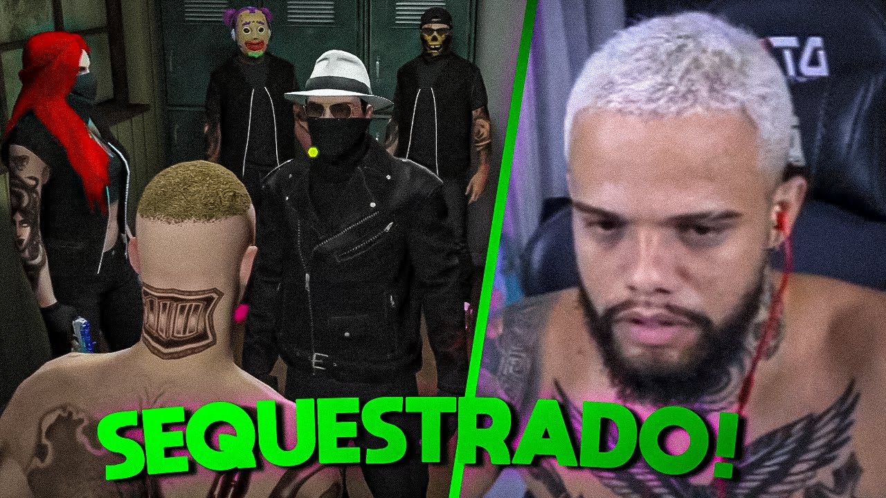 É TRETA! MEIKOD FOI SEQUESTRADO pelo MOTOCLUB no GTA RP!