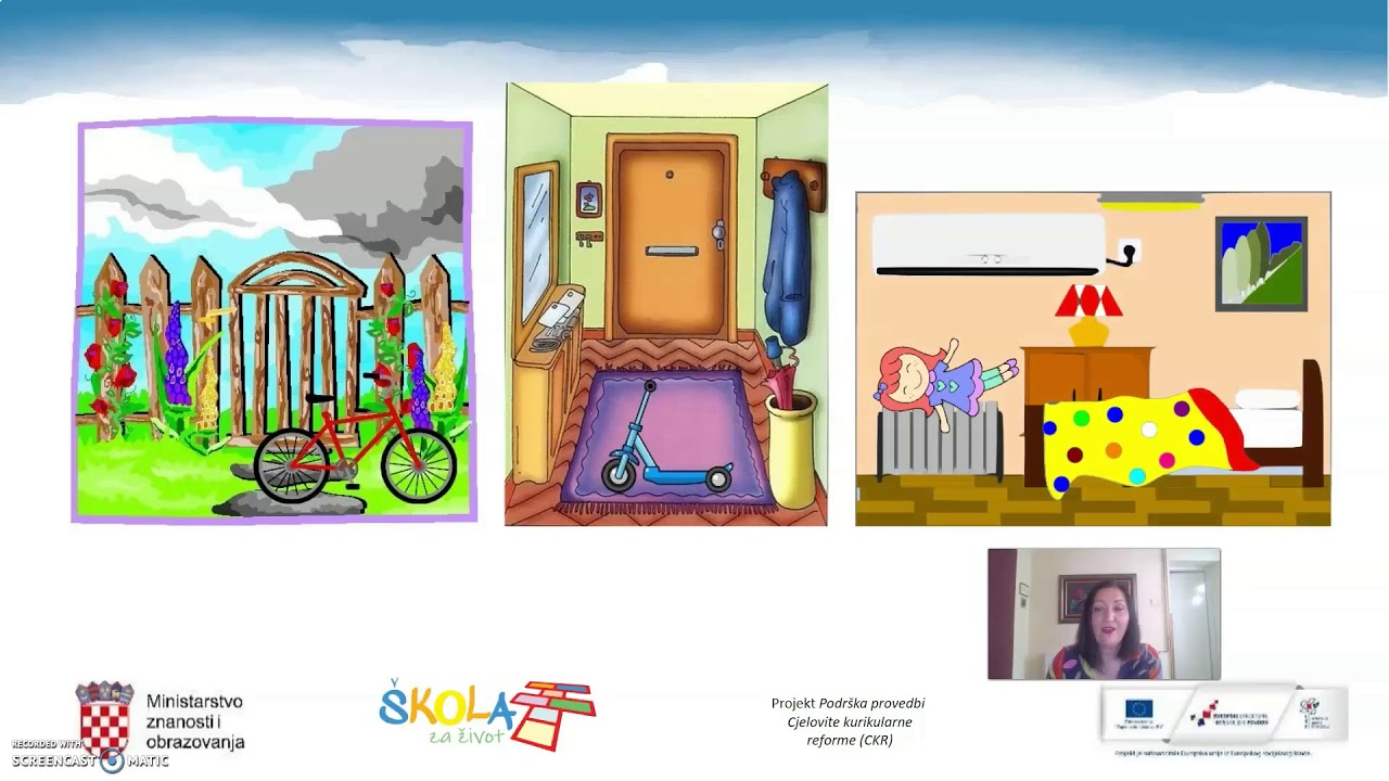 Engleski jezik 3. r OŠ - Rooms in a House