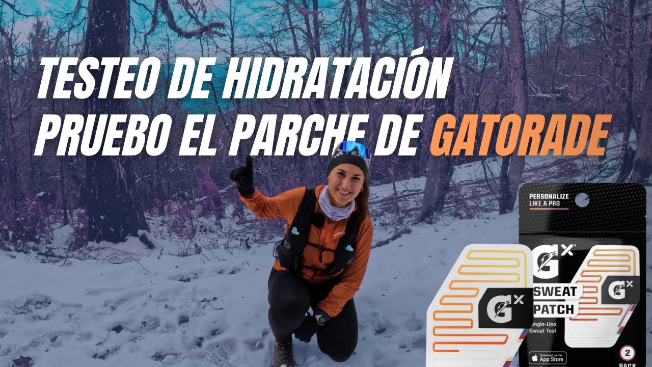 Pruebo el Gatorade Sweat Patch en Bariloche