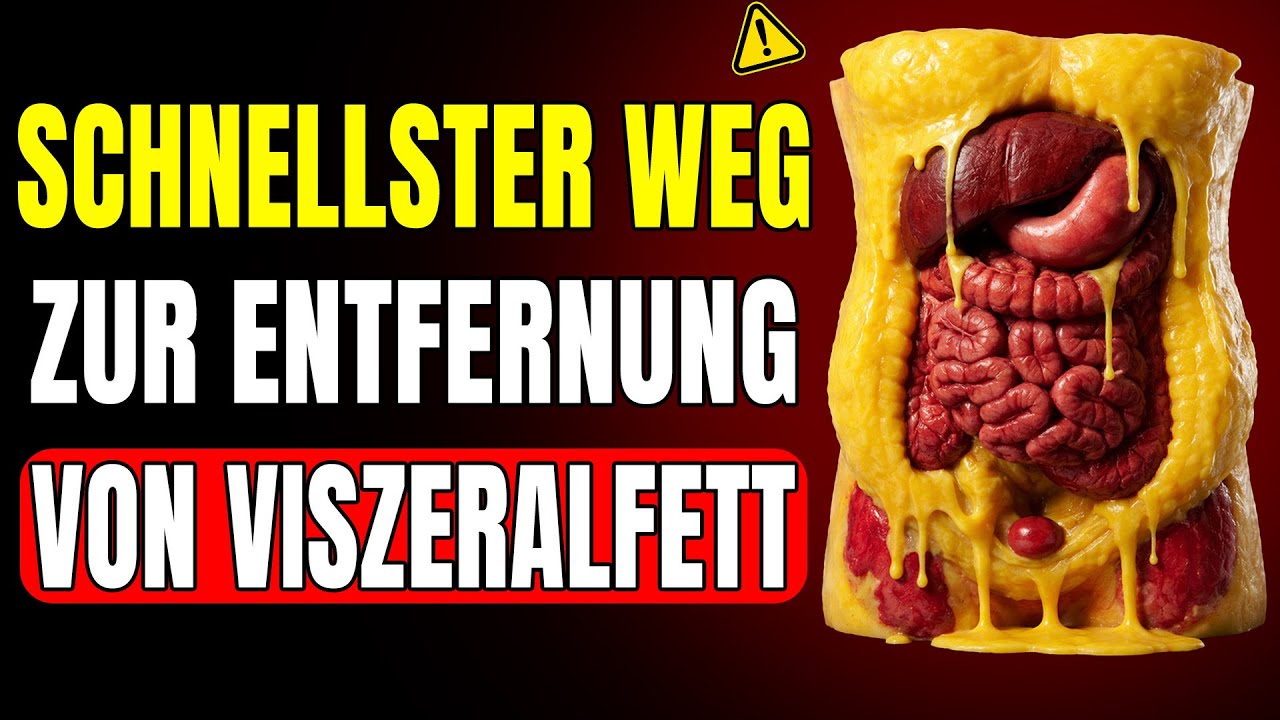 Die effektivste Methode, um viszerales Fett schnell zu reduzieren (Japanische Methode)