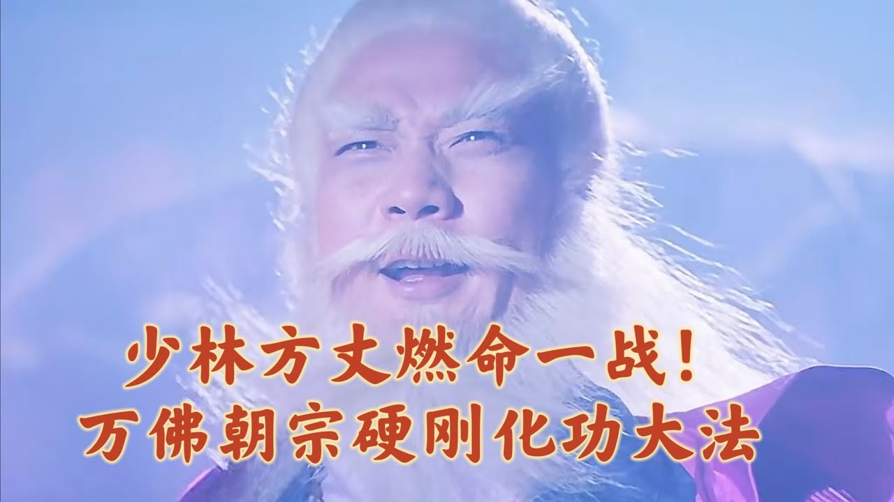 少林方丈燃命战丁春秋！八大长老舍命传功，万佛朝宗硬撼化功大法