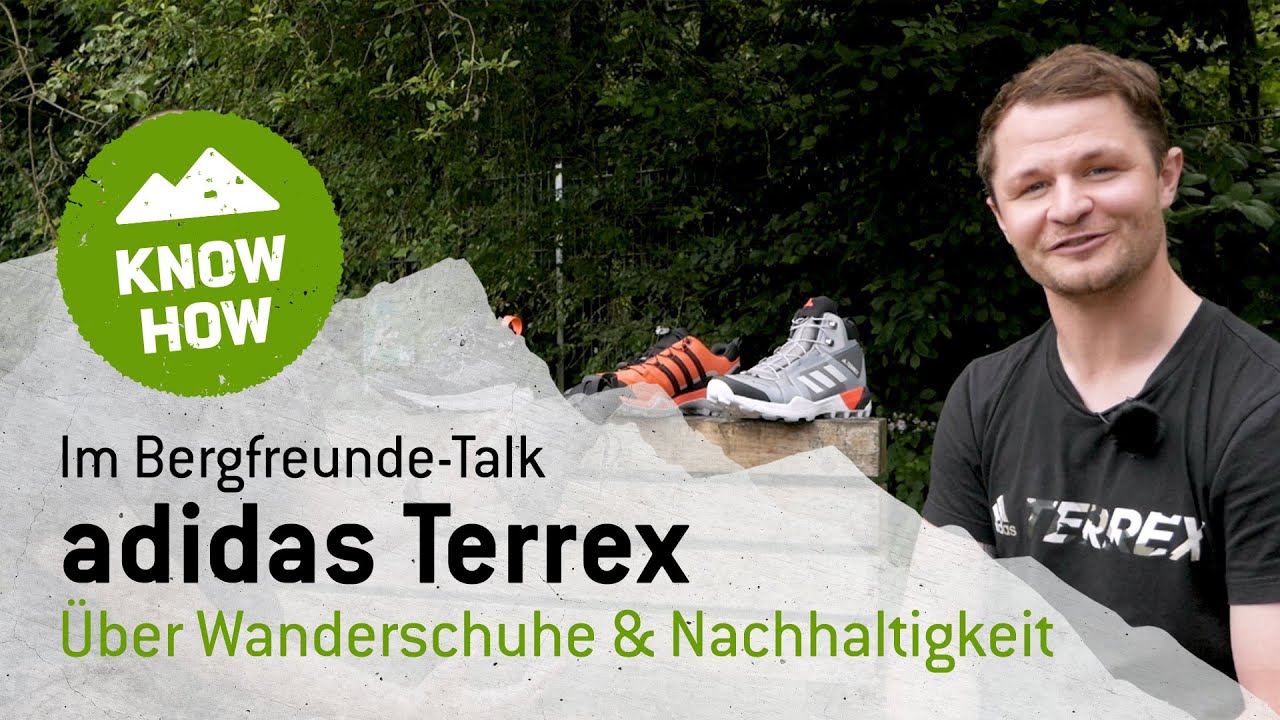 Im Bergfreunde Talk: adidas Terrex - über Wanderschuhe & Nachhaltigkeit