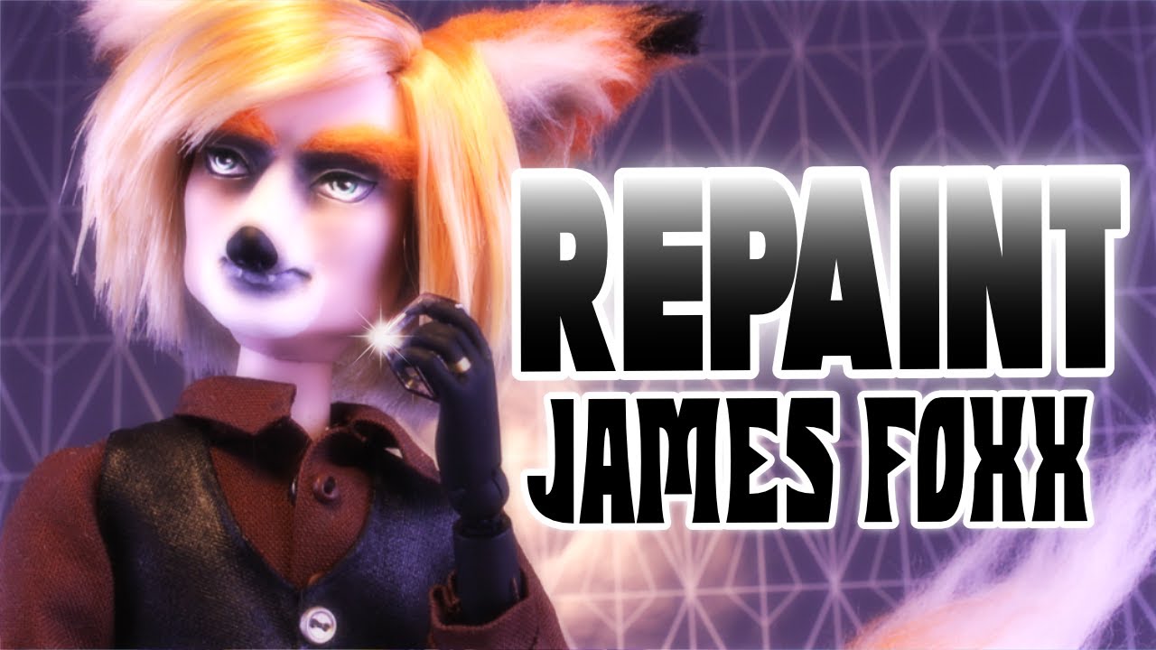 James Foxx 🦊 The Mysterious Fox Uncle | Divus Doll RePaint!