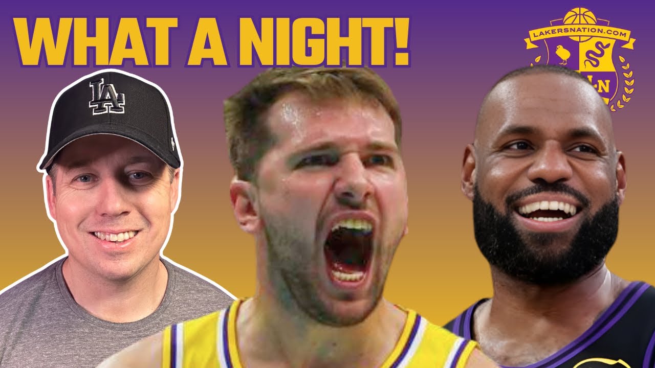 Lakers Get HUGE Win Over Rockets! Luka & LeBron Go OFF!