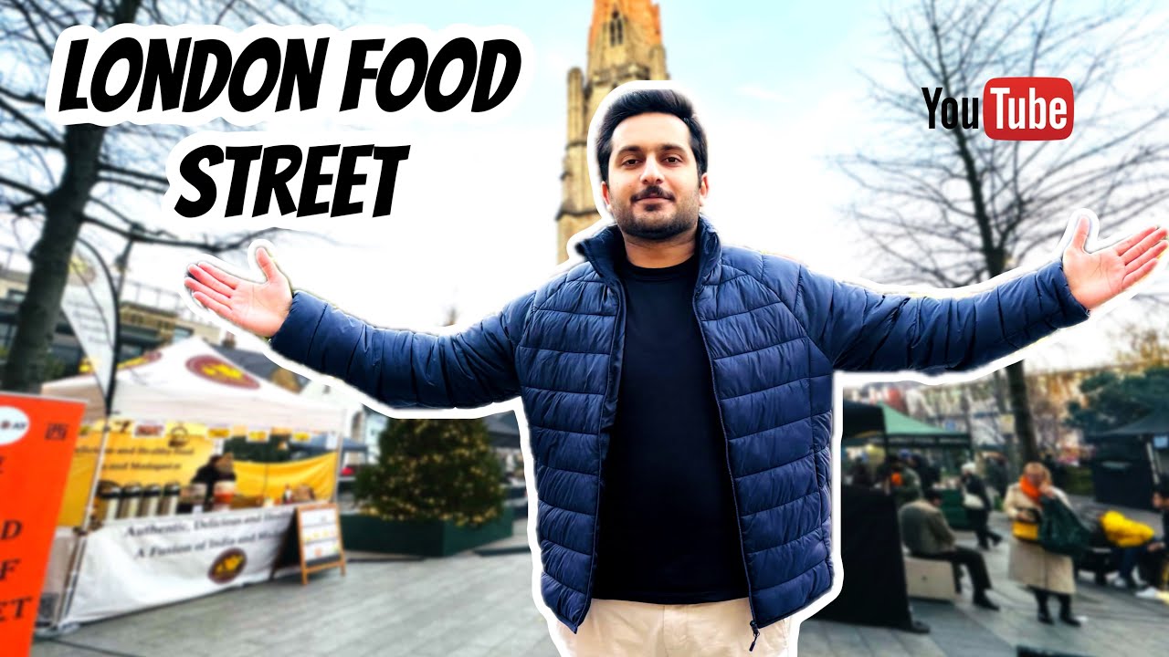 London's Biggest Halal Food Street 🤩 | Best Area for Foodies 🤤 | Bht bara Vlog bn Gya 😂