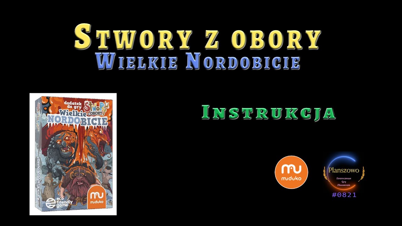 Stwory z obory: Wielkie Nordobicie - Instrukcja