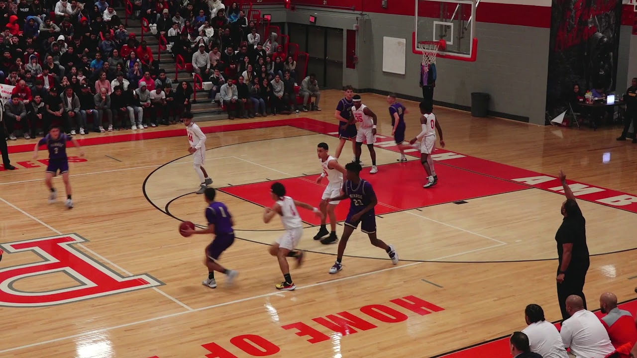 Monroe vs Perth Amboy High School Basketball 2020 - Crazy Ending