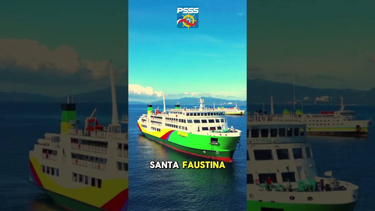Sakay na! M/V Santa Faustina - NEWEST and BIGGEST BRAND NEW ROPAX Vessel of Montenegro Lines ⚜️💚💛