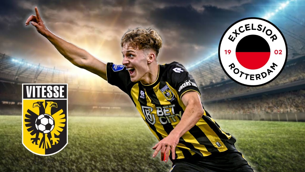 GYAN SCOORT & VITESSE STUNT tegen EXCELSIOR 🥹💥