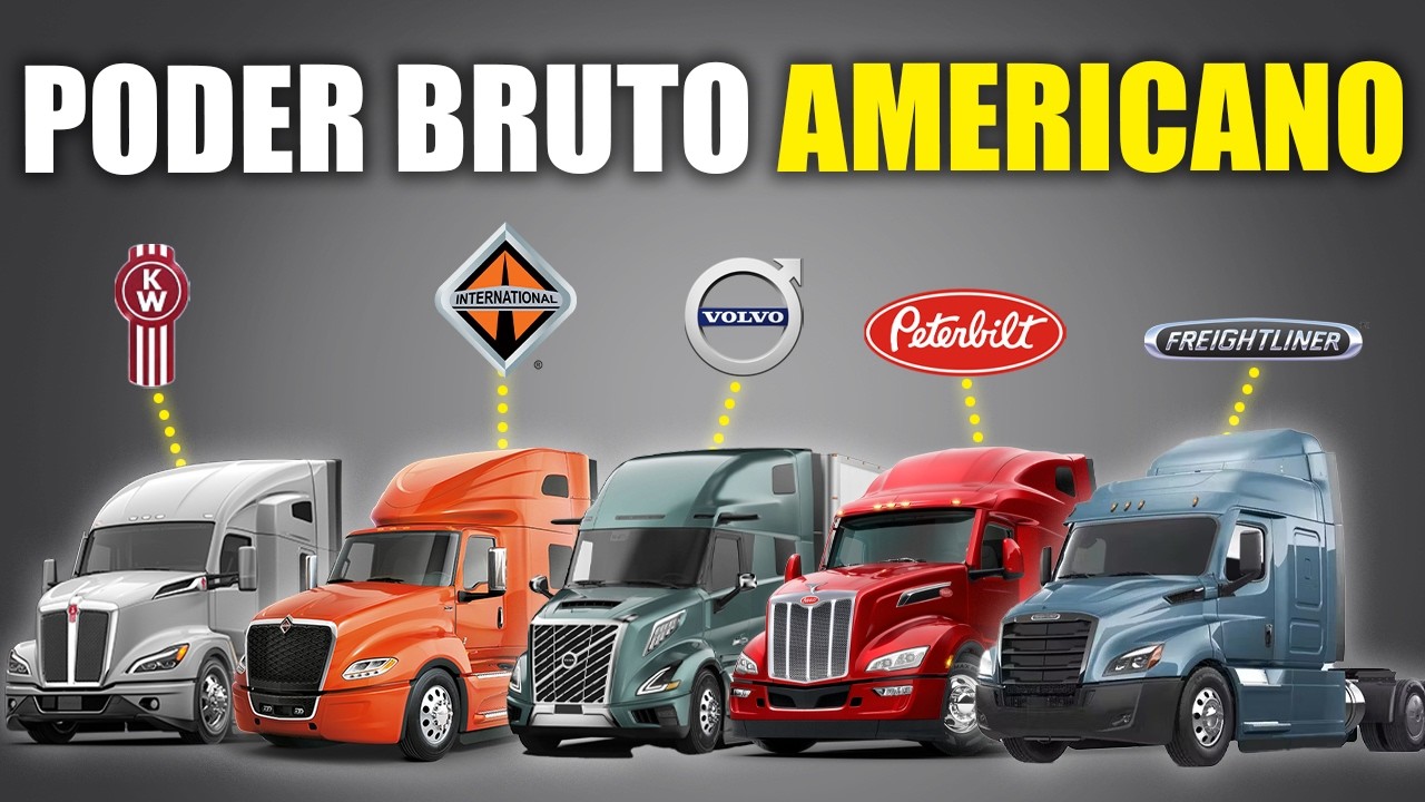 Los 5 CAMIONES Americanos más PODEROSOS del momento. 
