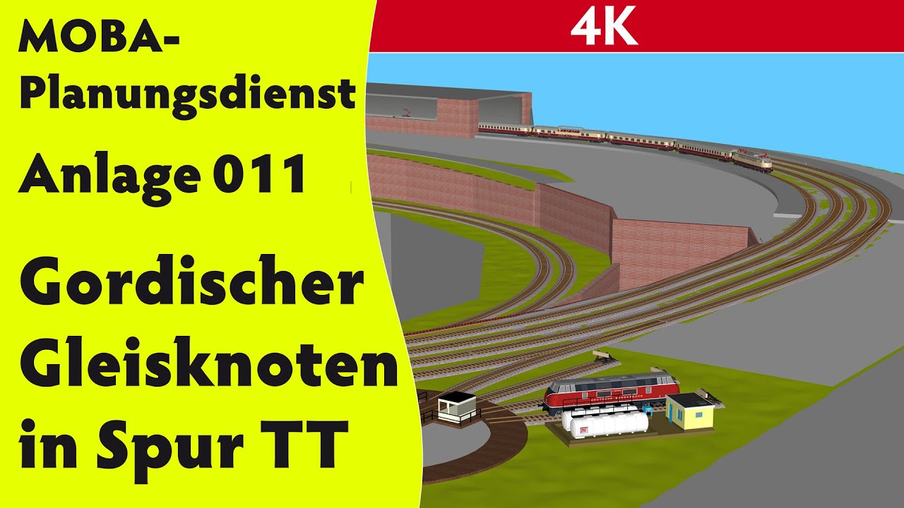 4K - Thorstens MOBA-Planungsdienst Anlage 011 – Gordischer Gleisknoten in Spur TT