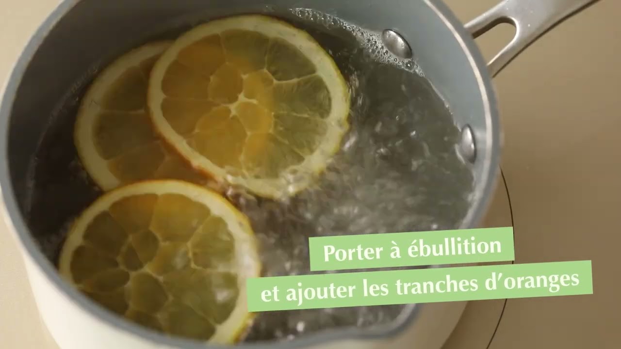 Les gestes simples - Pr&eacute;parer des tranches d'oranges confites