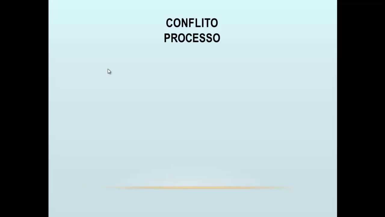 Conflito - Defini&ccedil;&atilde;o, Processo e Classifica&ccedil;&atilde;o