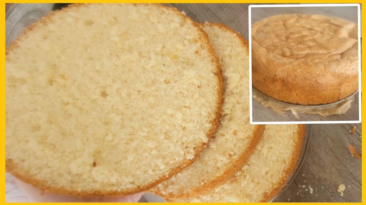 BASIS RECEPT BISCUIT CAKE TAART | بسكويت | RECEPTEN OUM YOUNES #257